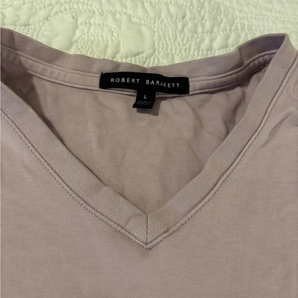 Robert Barakett Other - Robert BARAKETT men’s size large light pink T-shirt